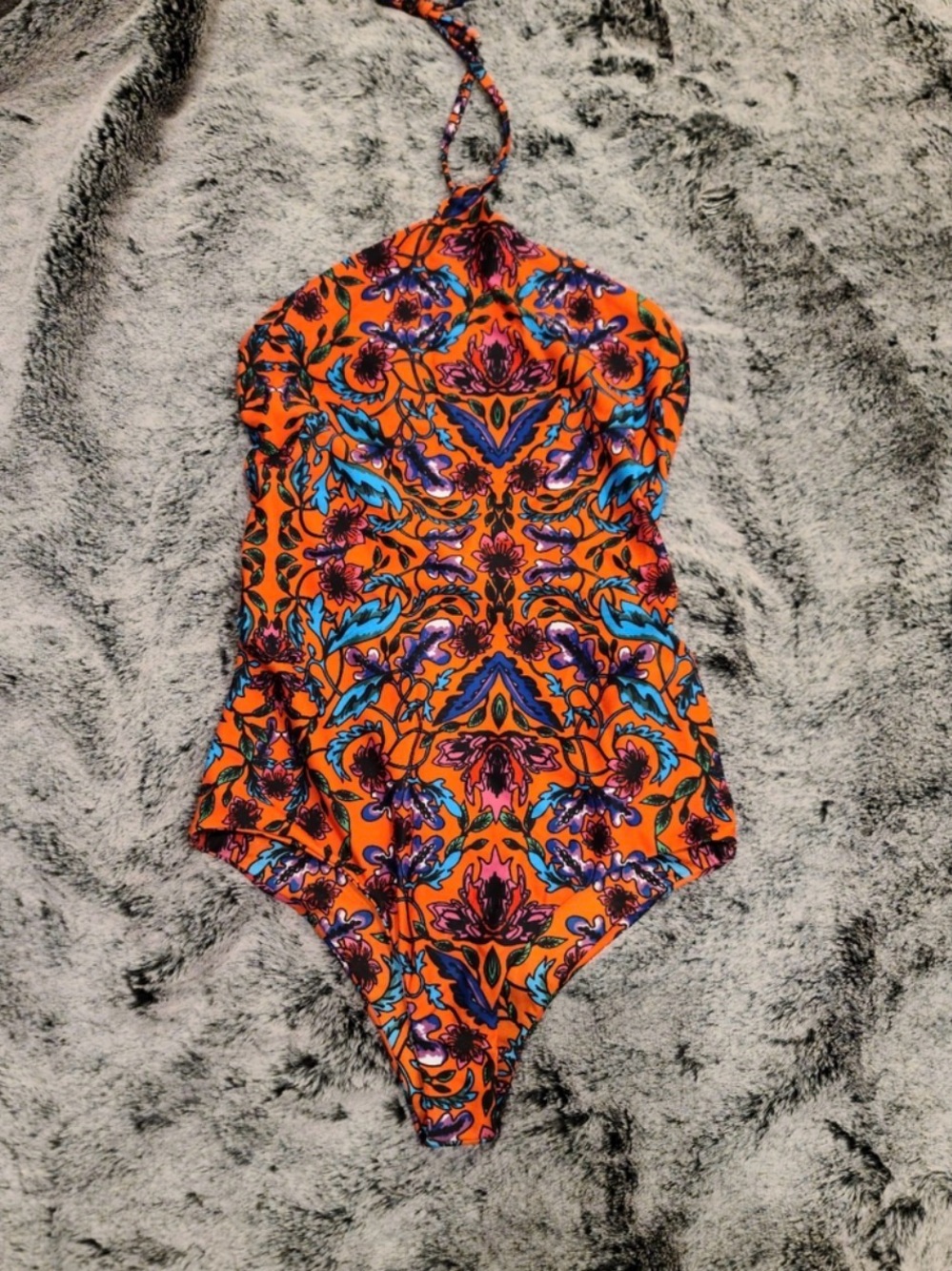 NWOT Beach Riot Rosemary High Neck Catalina One-Piece Swimsuit